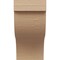Ekena Millwork 5"W x 5"D x 10"H Wide Garner Rough Cedar Woodgrain TimberThane Corbel, Primed Tan CORUR05X05X10GARRCPR - alternate 2